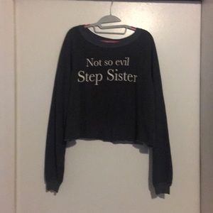 ✨WILDFOX✨‘not so evil stepsister’sweatshirt